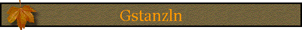 Gstanzln