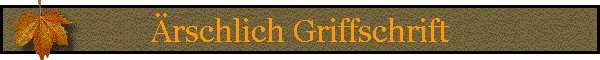 rschlich Griffschrift