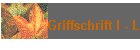 Griffschrift I - L