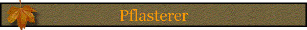 Pflasterer