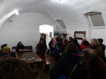 Zithermusik Harry Lime in den Katakomben von Wien