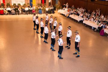 Vorfhrung der Morris Men