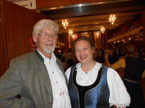 Franz und Gabi beim Leopolditanz 2015